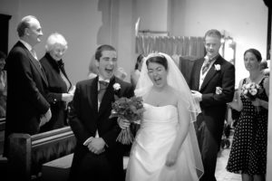 Charlie and Elspeth's wedding at Sheer, Godalming