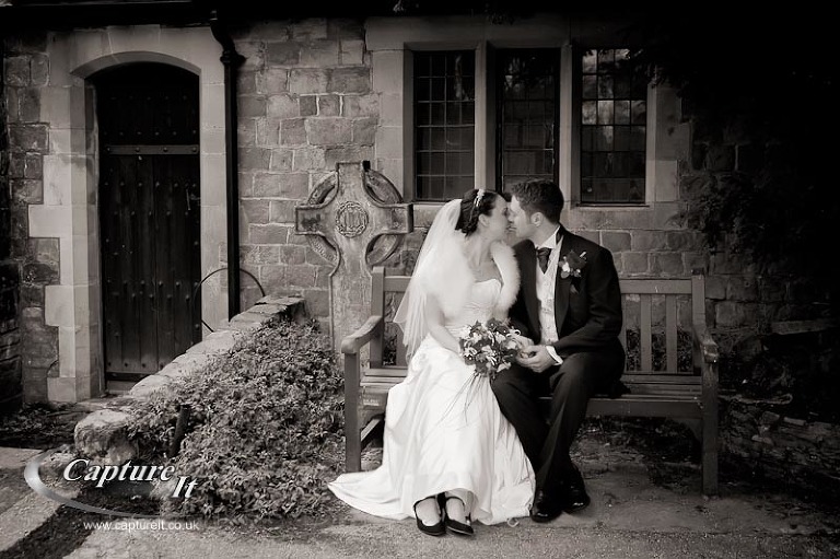 gate street barn wedding photo