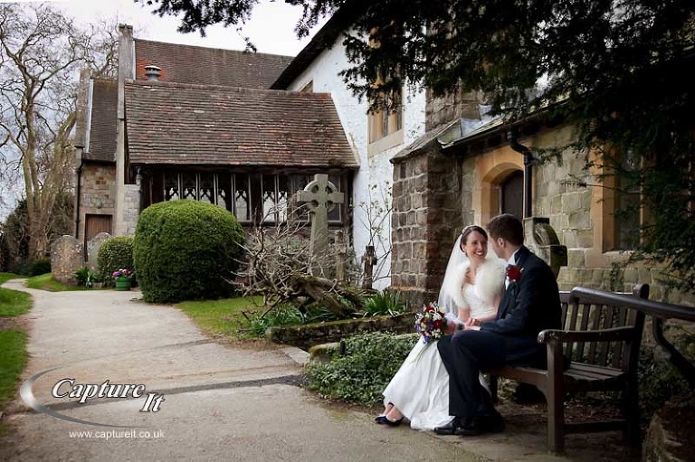gate street barn wedding photo