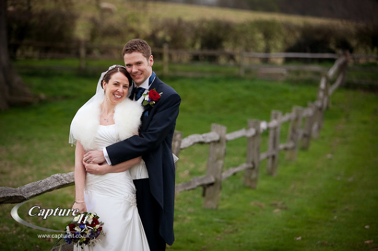 gate street barn wedding photo