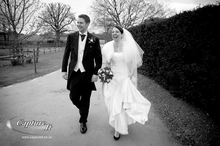 gate street barn wedding photo