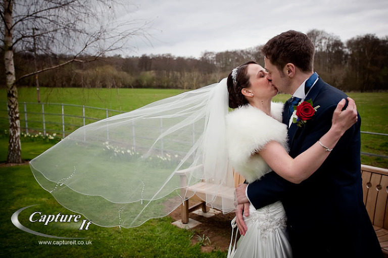 gate street barn wedding photo